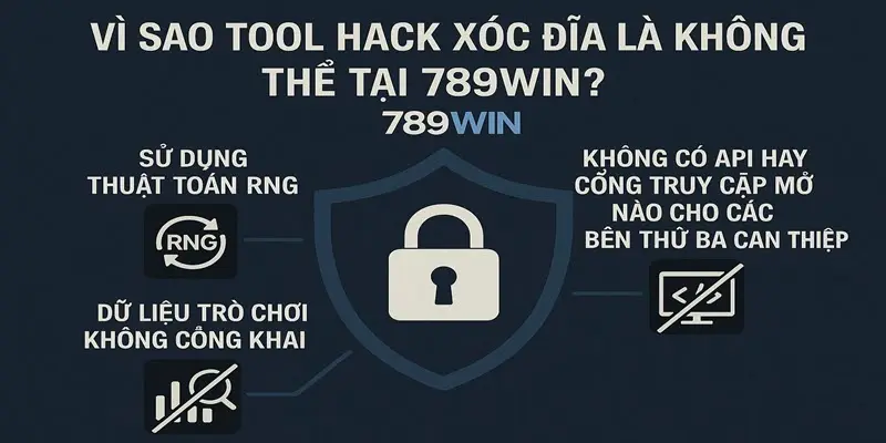 Tool hack xóc đĩa sẽ không thể hoạt động tại 789win
